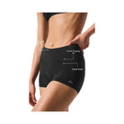 Alo Women's Sheer Glow Boyshort - Black