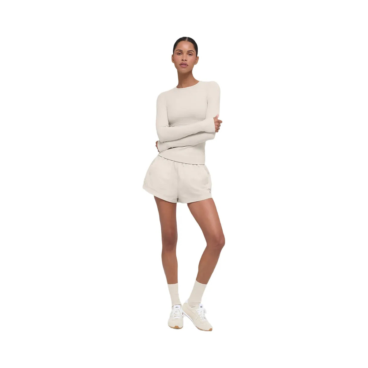Alo Women's High-Waist Socialite Short - Bone