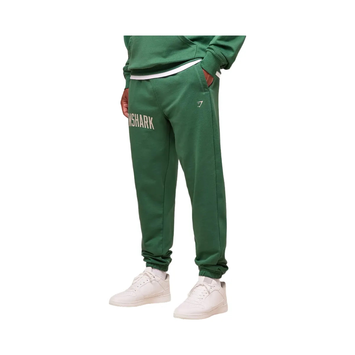 Gymshark Worn Graphic Jogger - Lift Green