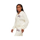 Gymshark GSLC Graphic Zip Up Hoodie - Soft White