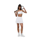 Alo Women's Micro Plisse Tennis Skirt - White