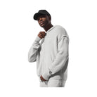 Alo Men's Wool Cashmere New Class Full Zip Hoodie - Pearl Grey Heather