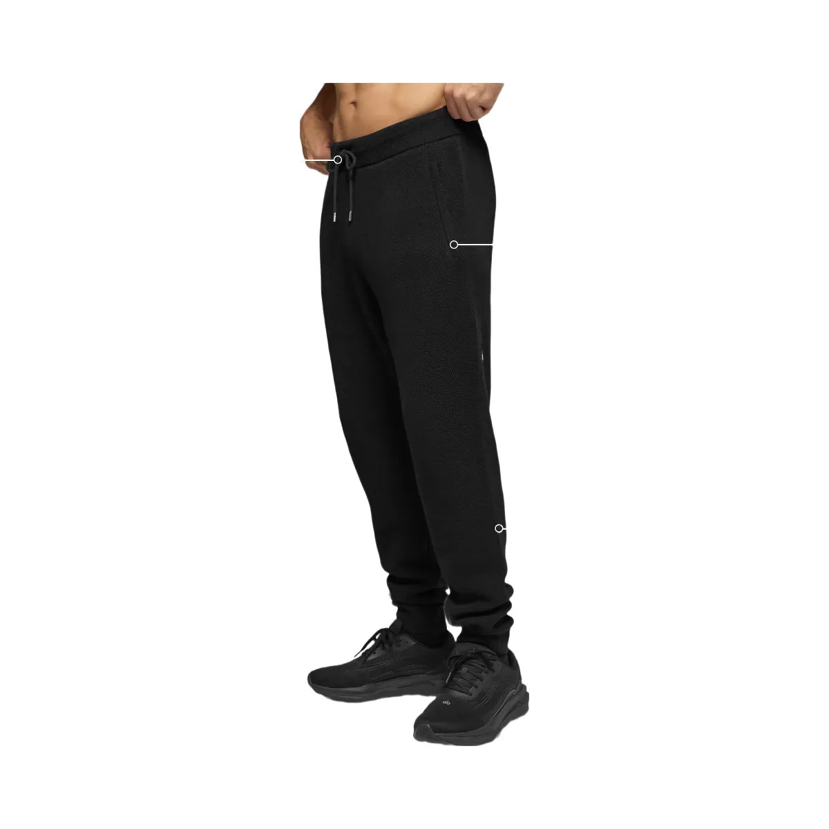 Alo Men's Sports Club Jogger - Black