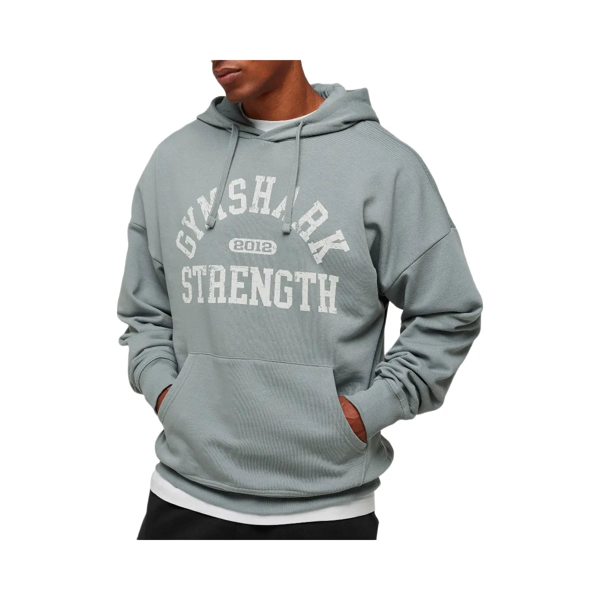 Gymshark 2012 Strength Hoodie - Denim Grey