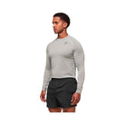 Gymshark Vital Long Sleeve T-Shirt - Light Grey/Smokey Grey