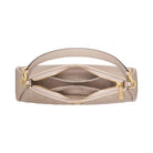 Kate Spade Kayla Woven Leather Small Convertible Shoulder Bag Cozy Grey