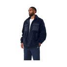Alo Men's Sherpa Edge Shacket - Navy
