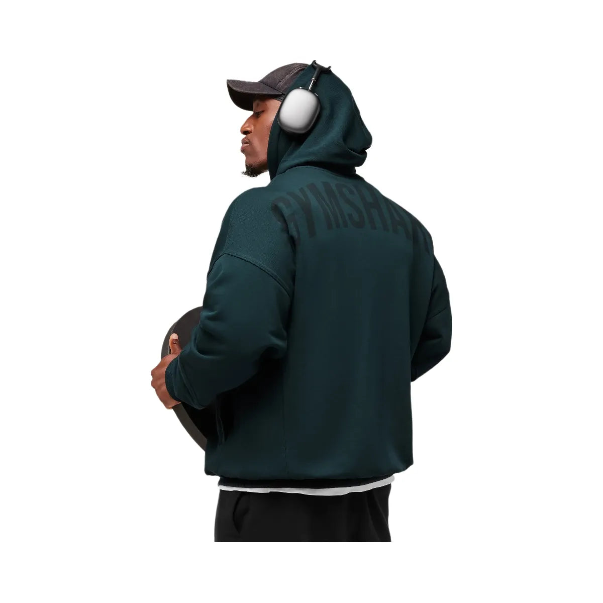 Gymshark Power Zip Up Hoodie - Deep Petrol Blue
