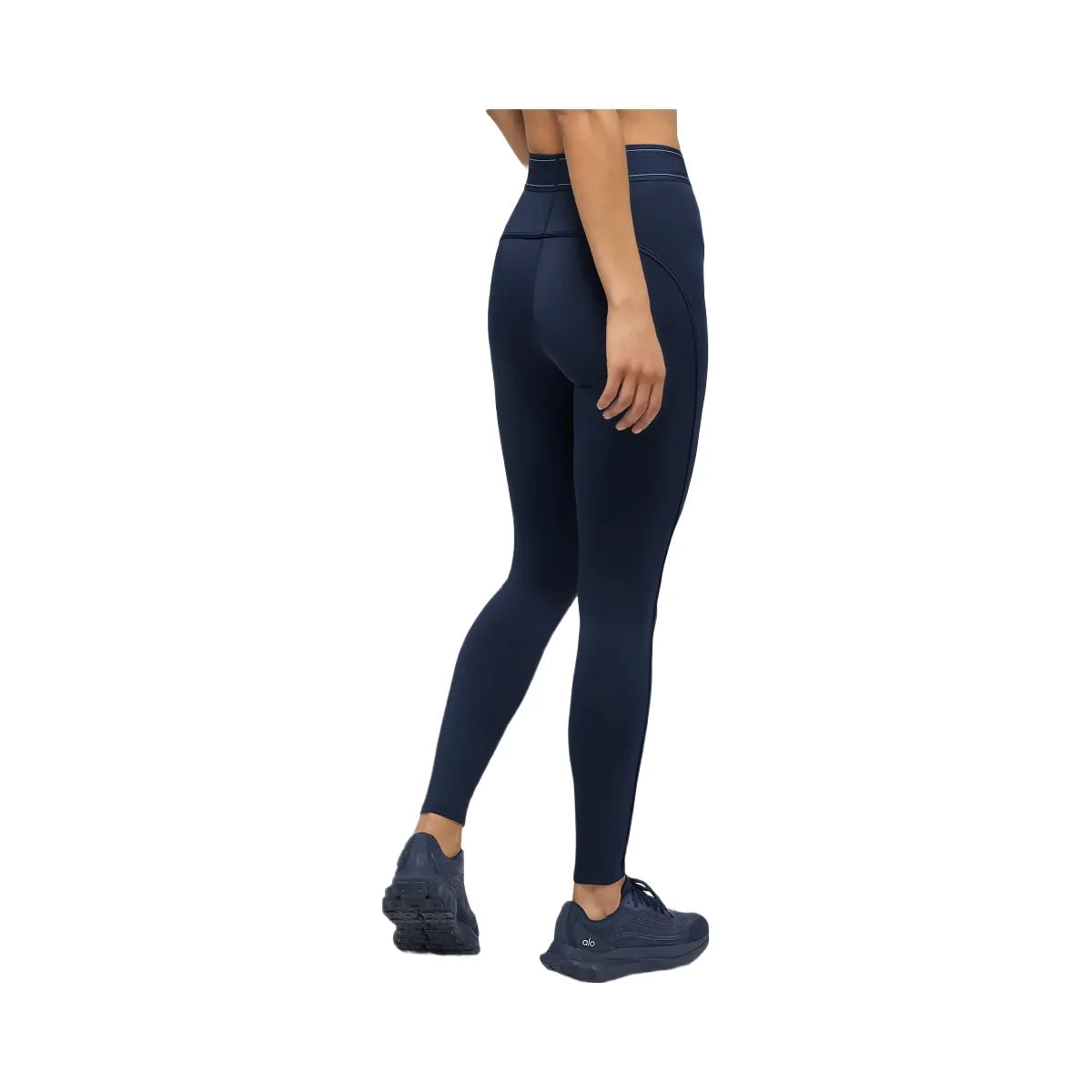 Alo Women's Airlift High-Waist Suit Up Legging - Navy/Navy