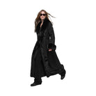 Alo Women's Faux Fur Trimmed Longline Coat - Black