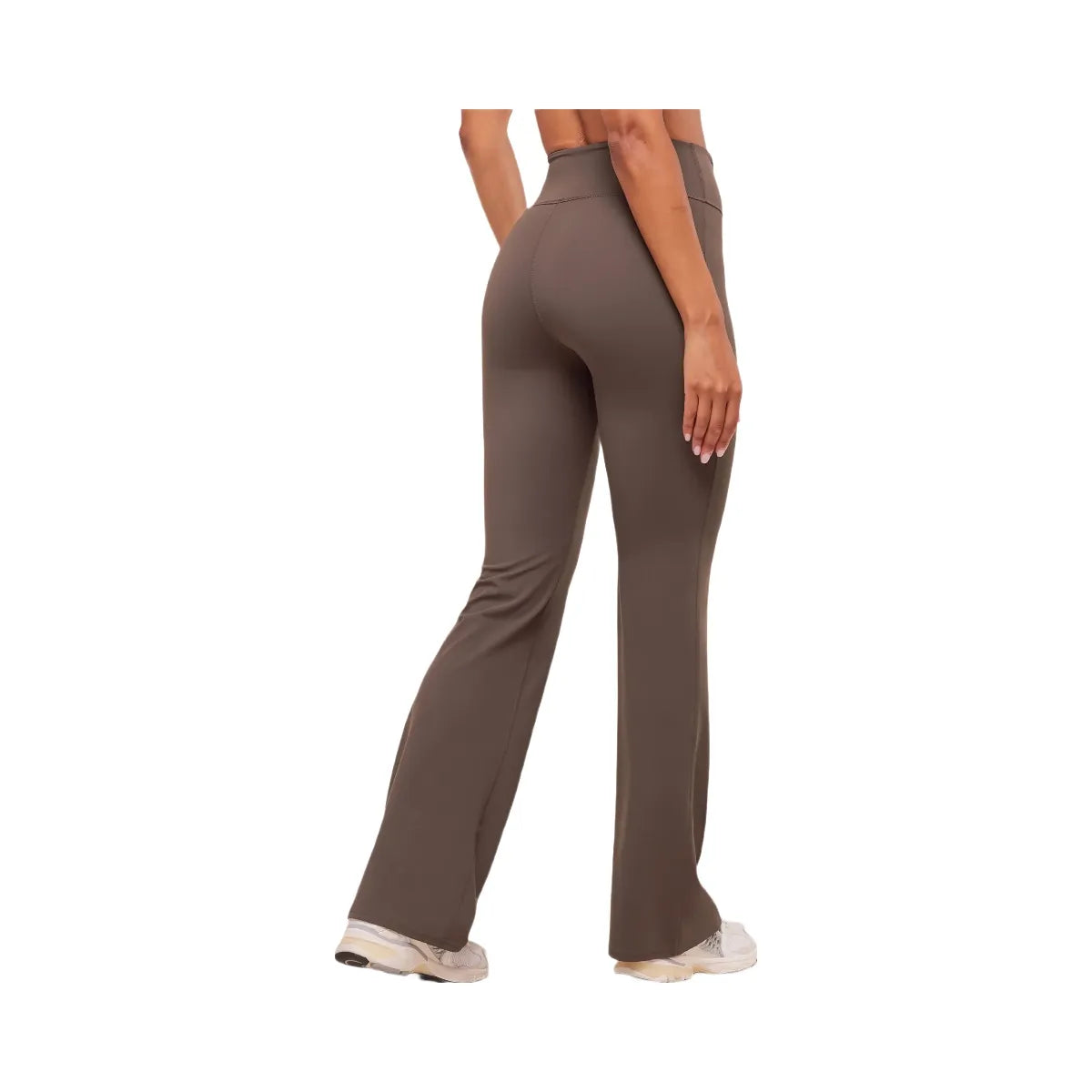 Gymshark Twist Front Straight Leg Legging - Walnut Brown