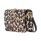 Kate Spade Madison Spotted Leopard Willow Mini Flap Crossbody Cream Multi