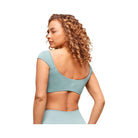 Gymshark Soft Sculpt Cap Sleeve Bralette - Rest Blue
