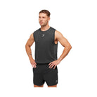 Gymshark Lightweight Seamless Tank - Black/Silhouette Grey