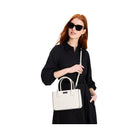 Kate Spade Sam Icon Square Tote Parchment