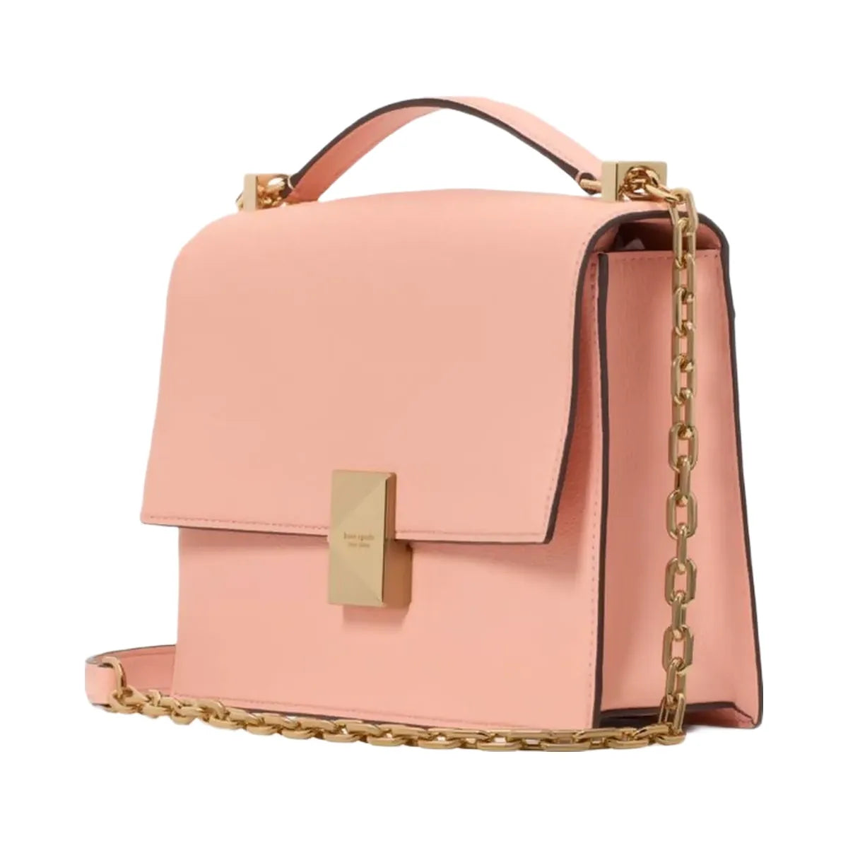 Kate Spade Deco Chain Shoulder Bag Apricot Cream