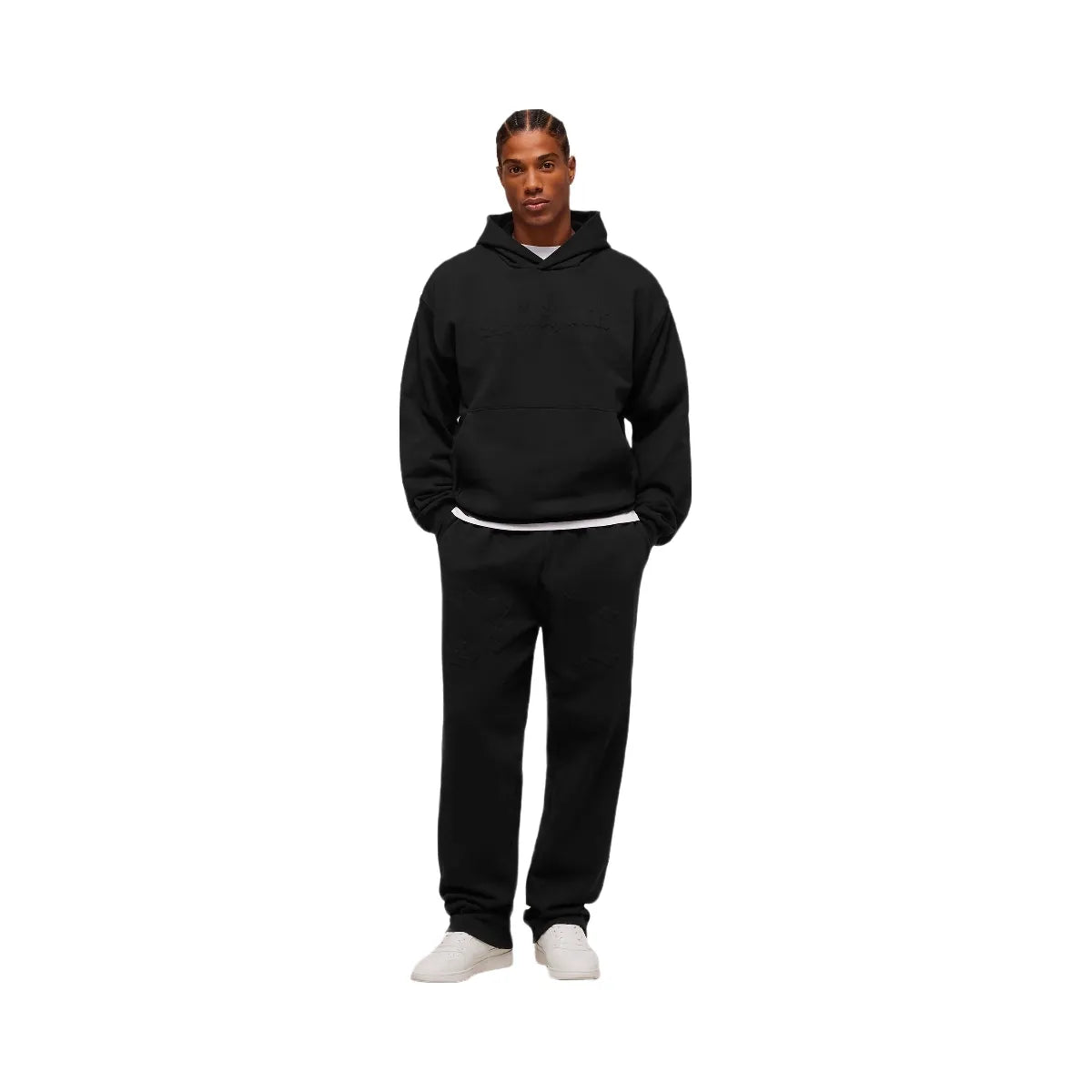 Gymshark Embossed Straight Leg Jogger - Black