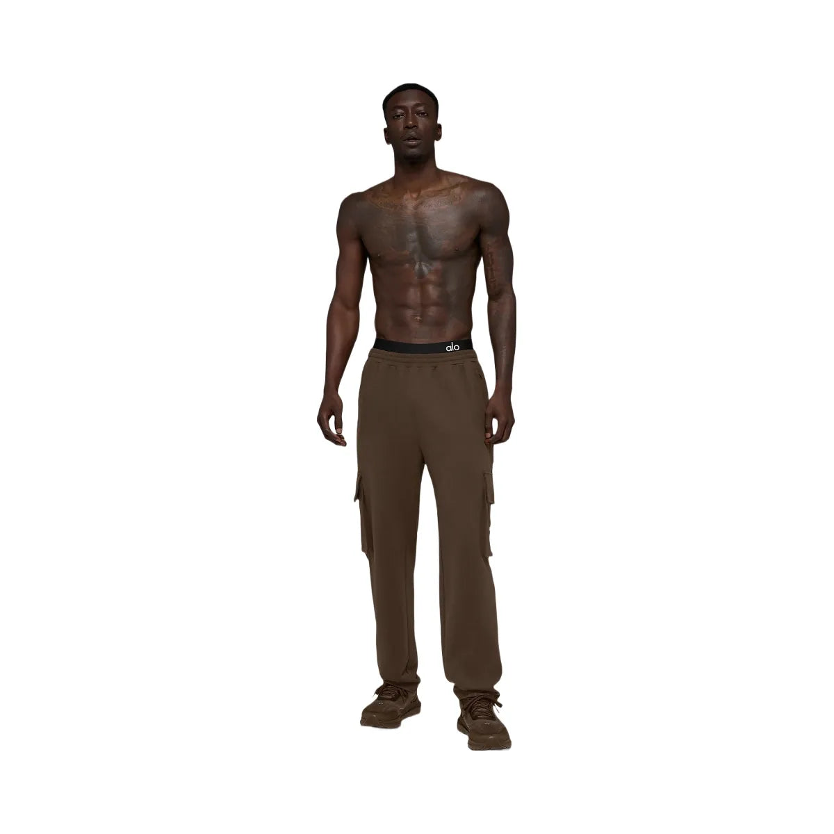 Alo Men's Double Take Cargo Pant - Espresso