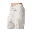 Alo Women's Cable Knit Winter Bliss Pant - Ivory