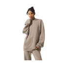 Alo Women's Chill Vintage Wash Hoodie - Gravel Wash