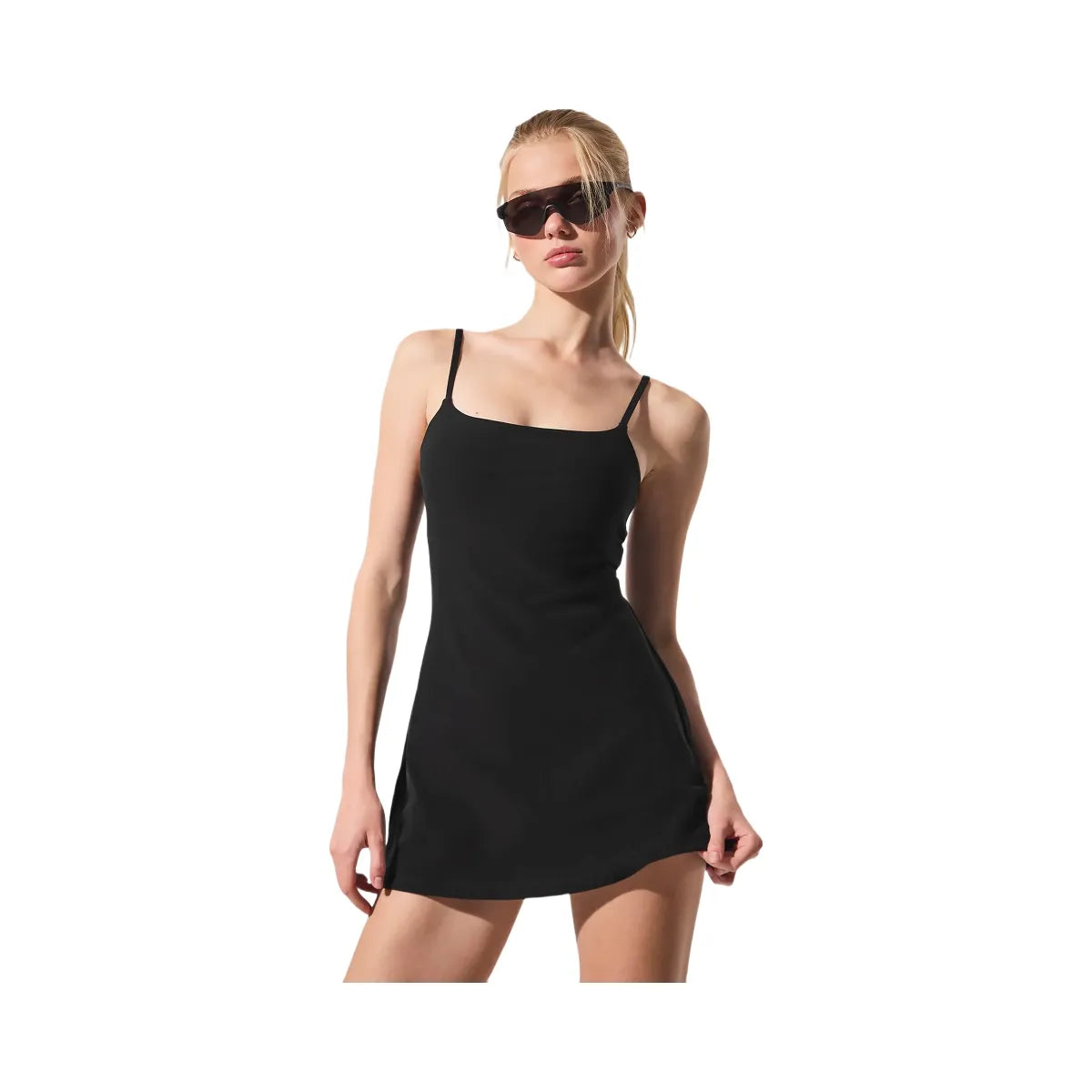 Alo Women's Alosoft Encore Tennis Dress - Black