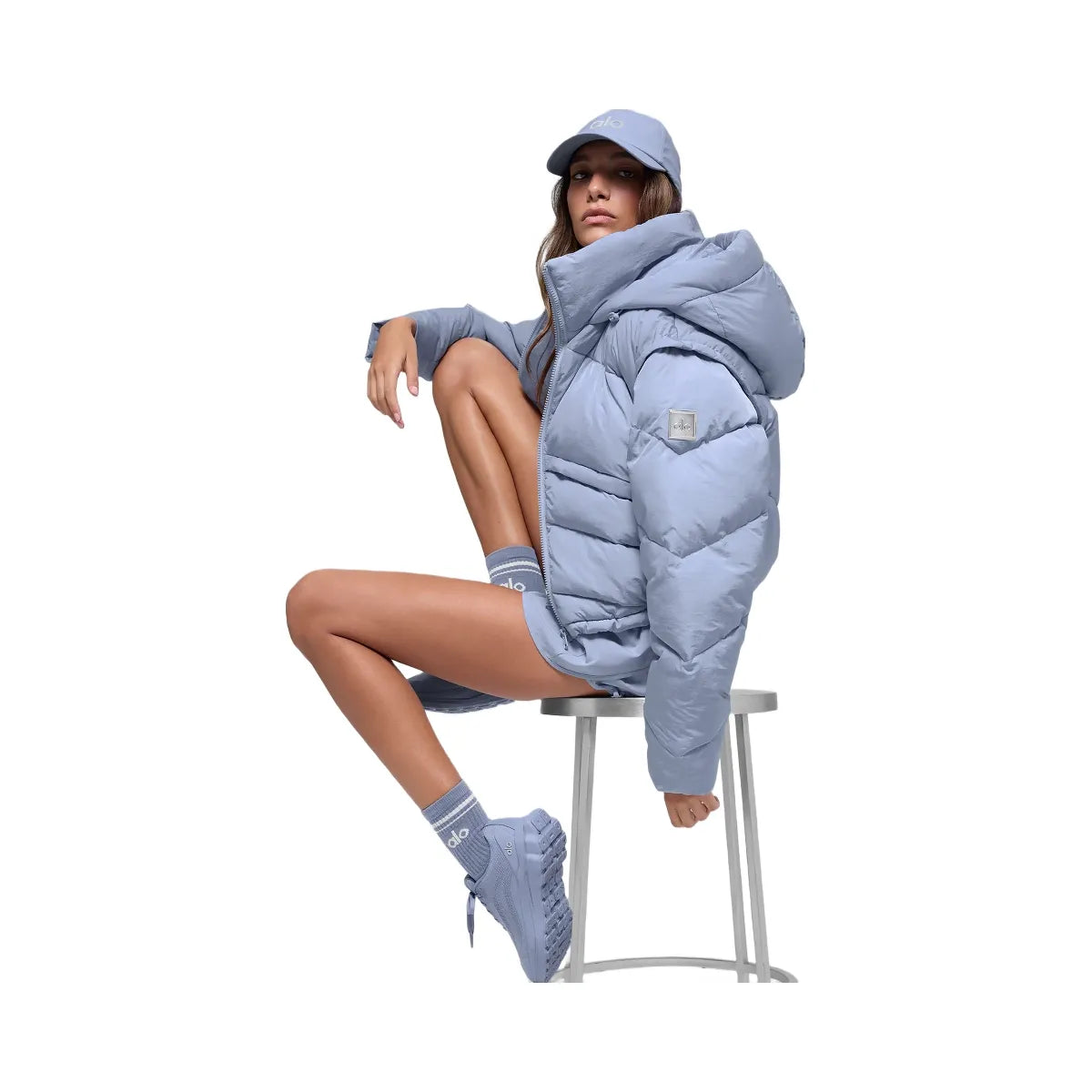 Alo Women's Glacier Puffer - Winter Frost