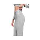 Alo Women's soft Intuition High-Waist Bootcut - Athletic Heather Grey