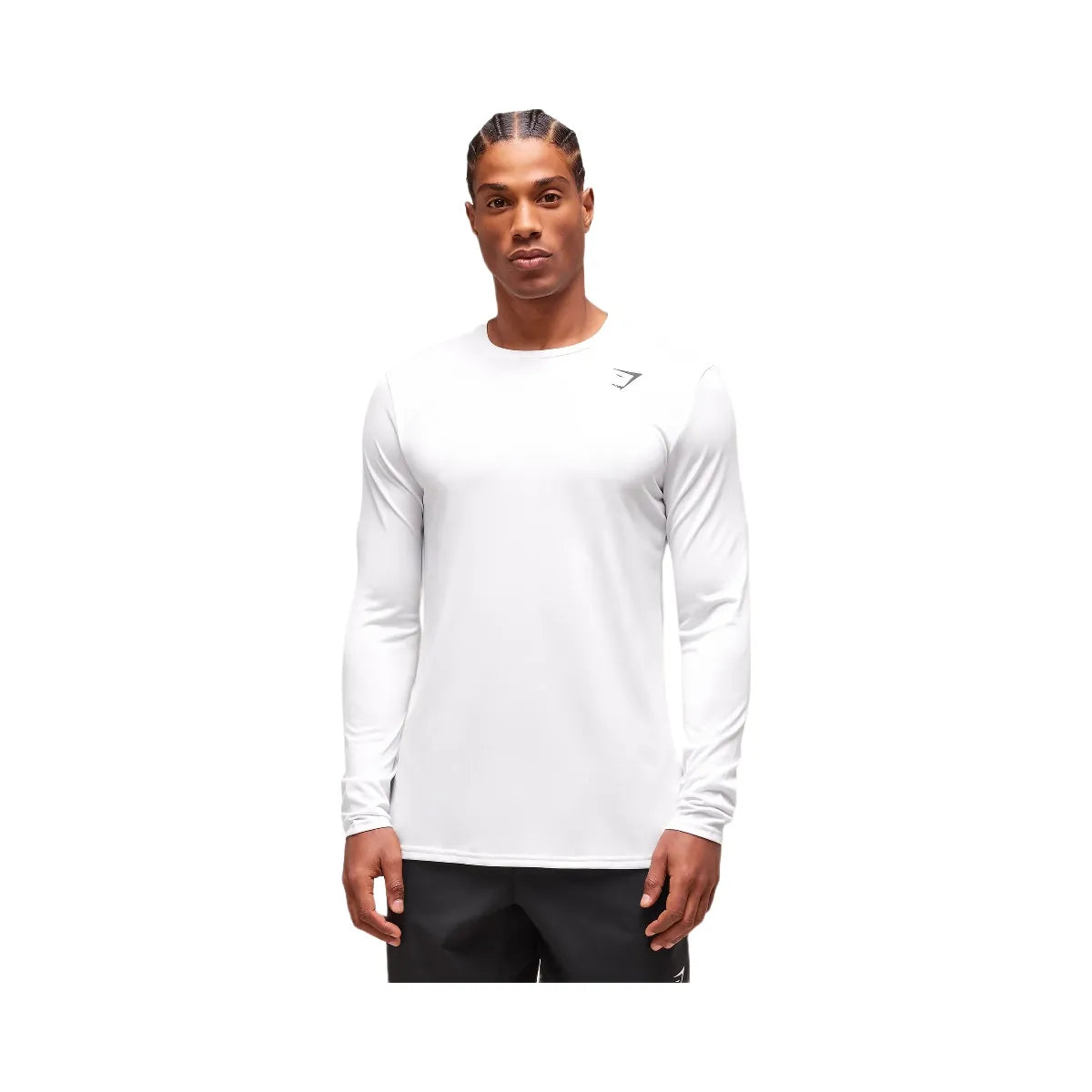 Gymshark Arrival Long Sleeve T-Shirt - White
