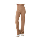 Alo Women's Cashmere High-Waist Plush Waffle Pant - Toasted Almond
