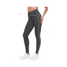 Alo Women's Airbrush High-Waist Heart Throb Legging - Anthracite/White