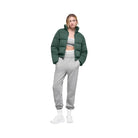 Alo Women's Sweatshirt Puffer - Clover Green