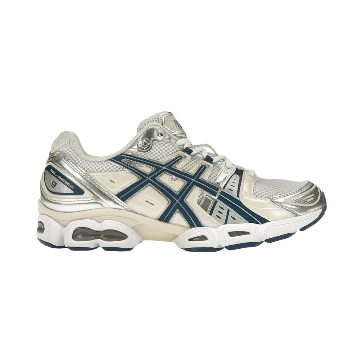 Asics Gel-Nimbus 9 White Light Indigo (Women'S)
