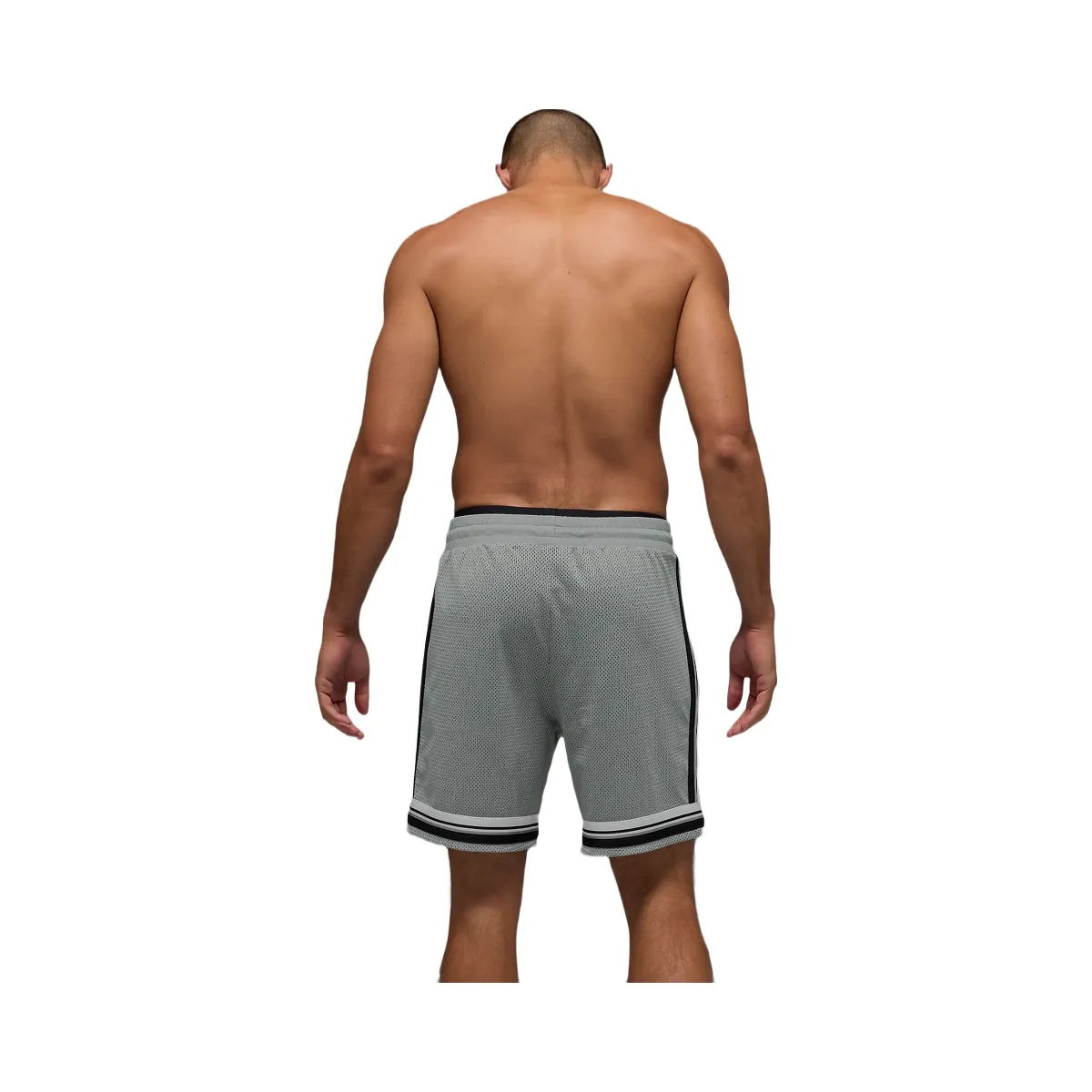 Alo Men's 7" Key Mesh Basketball Short - Lunar Grey