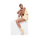 Alo Women's High-Waist Socialite Short - Candlelight Yellow