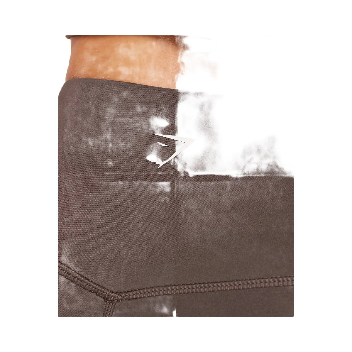 Gymshark Piping Legging - Walnut Brown/Chestnut Pink/Soft White