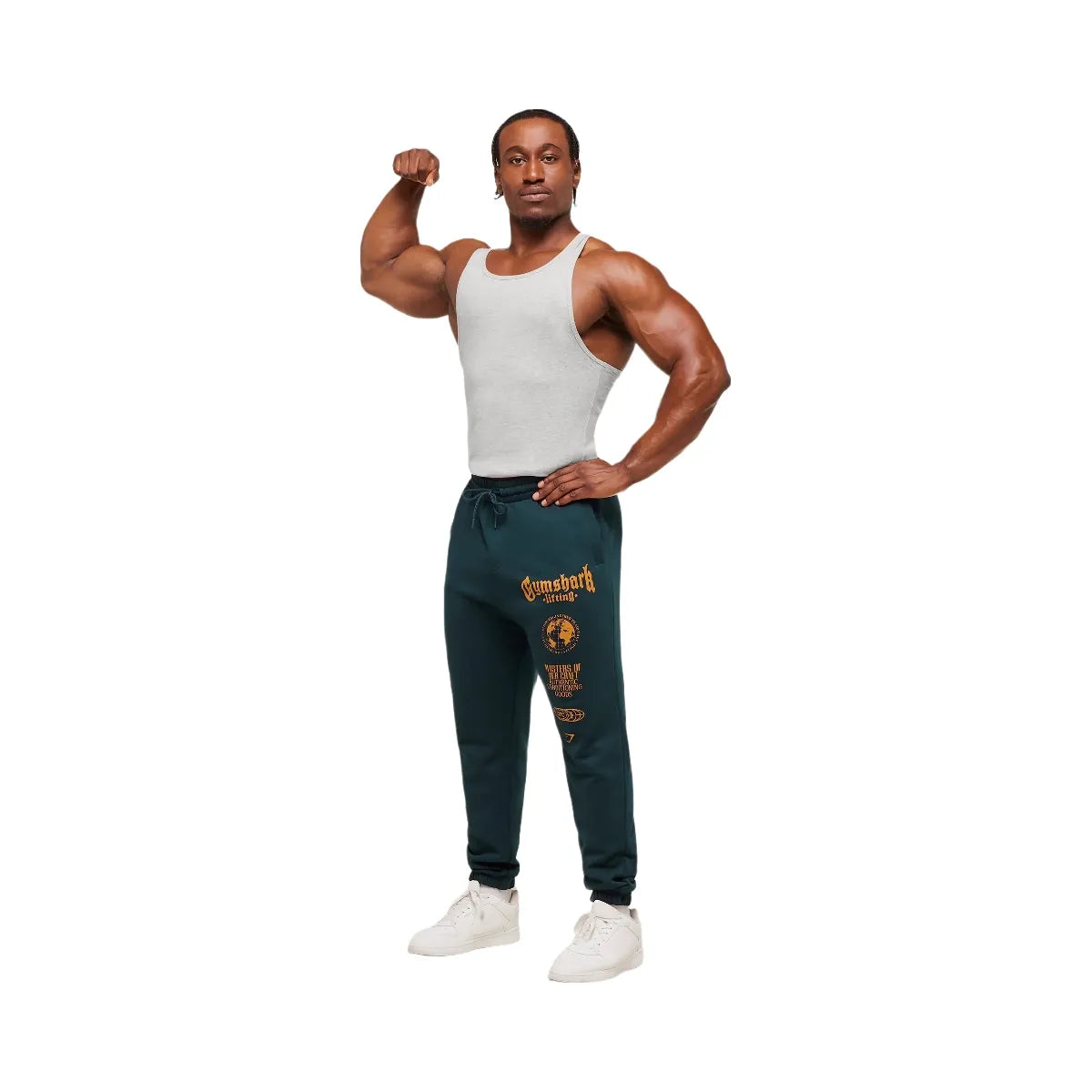Gymshark Global Lifting Oversized Essential Joggers - Deep Petrol Blue