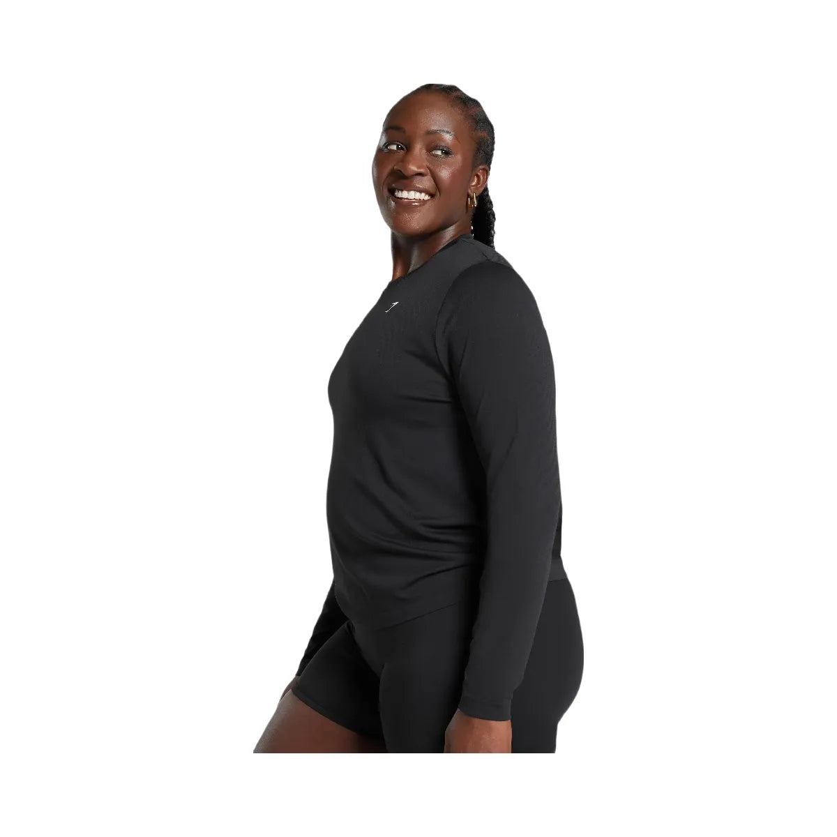 Gymshark Everyday Seamless Long Sleeve Top - Black
