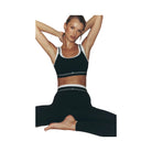 Alo Women's Airbrush Better Together Bra - Black/White