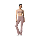 Alo Women's Airbrush High-Waist Bootcut Legging - Taupe