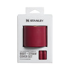 Stanley Quencher Boot and Straw Cover Set (40OZ) Cranberry