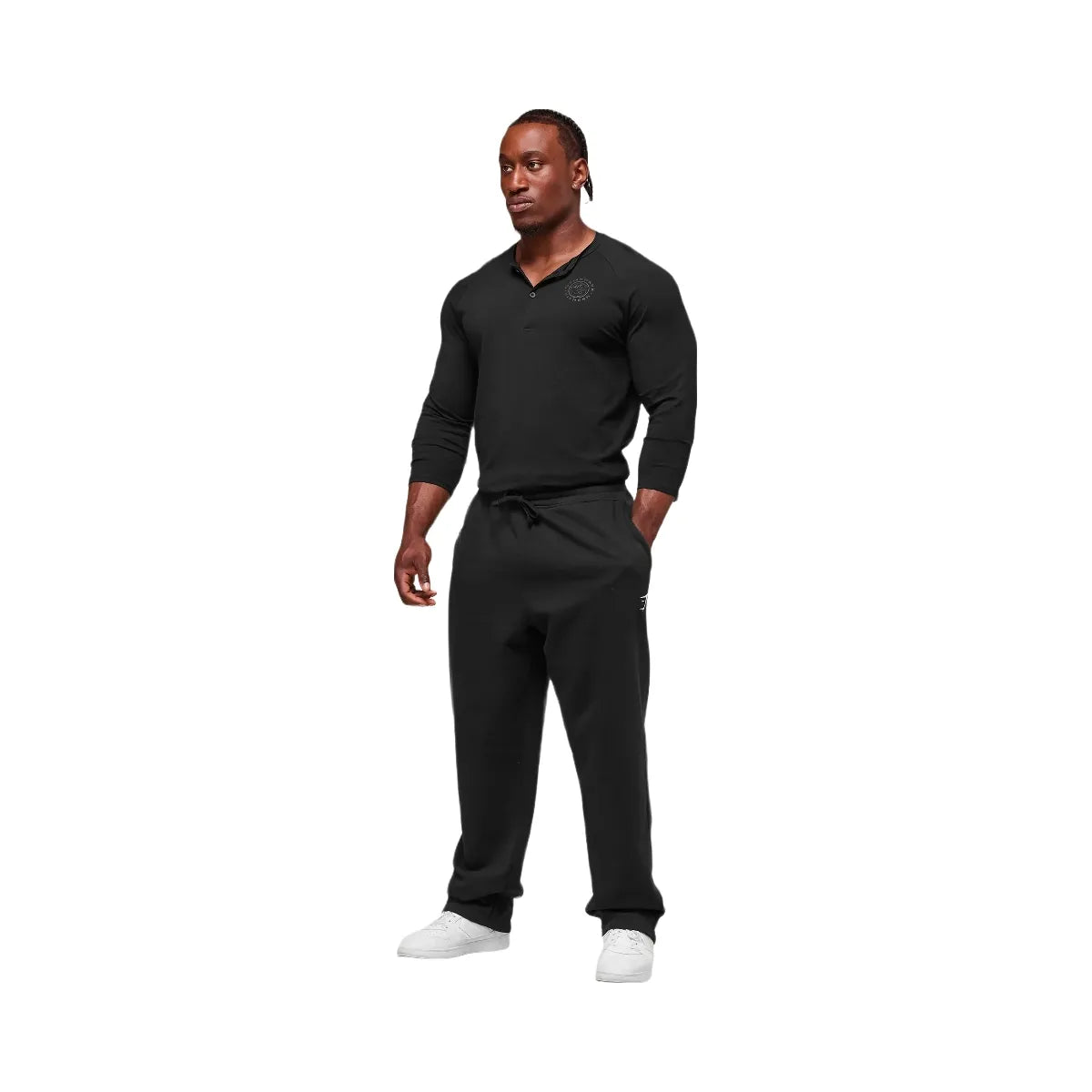 Gymshark Legacy Henley - Black