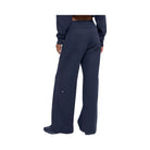 Alo Women's Serenity Wide Leg Sweatpant - Navy