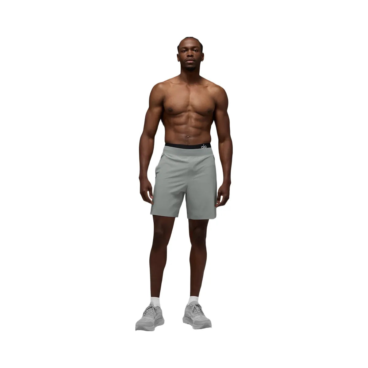 Alo Men's 7" Repetition Pro Short - Lunar Grey
