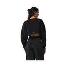 Alo Women's Extreme Cropped Pullover - Black