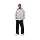 Gymshark Olde English Zip Up Hoodie - Soft Grey Marl