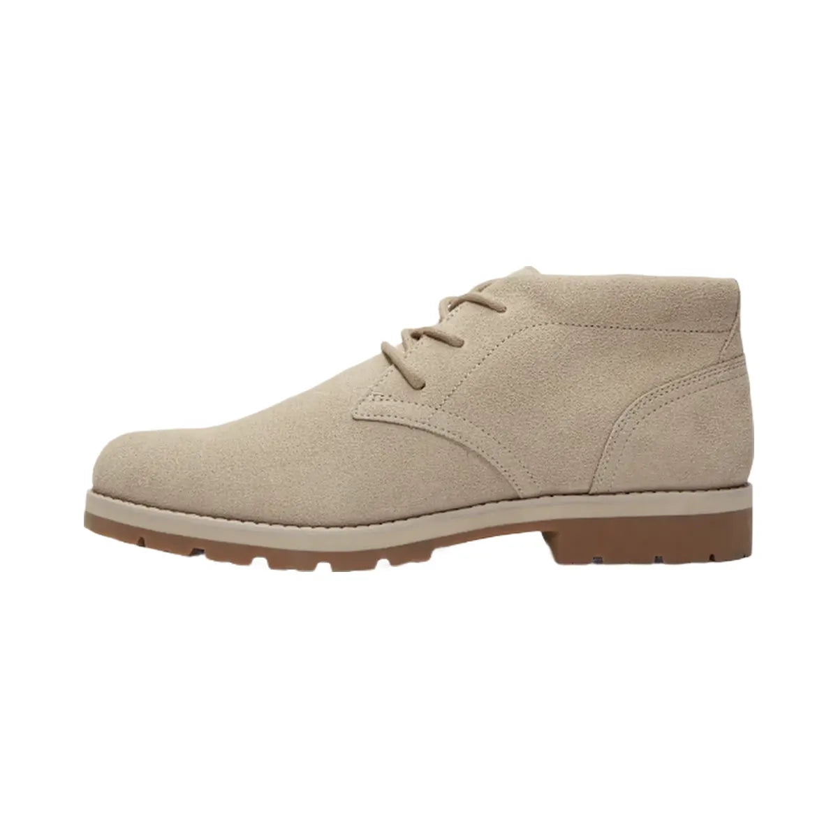 Timberland Britton Square Mid Lace-Up Boot Light Brown Suede Men'S