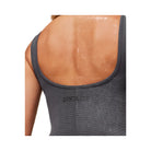 Gymshark Waffle Cropped Tank - Onyx Grey