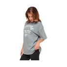 Gymshark Athletic Department Oversized Graphic T-Shirt - Denim Grey