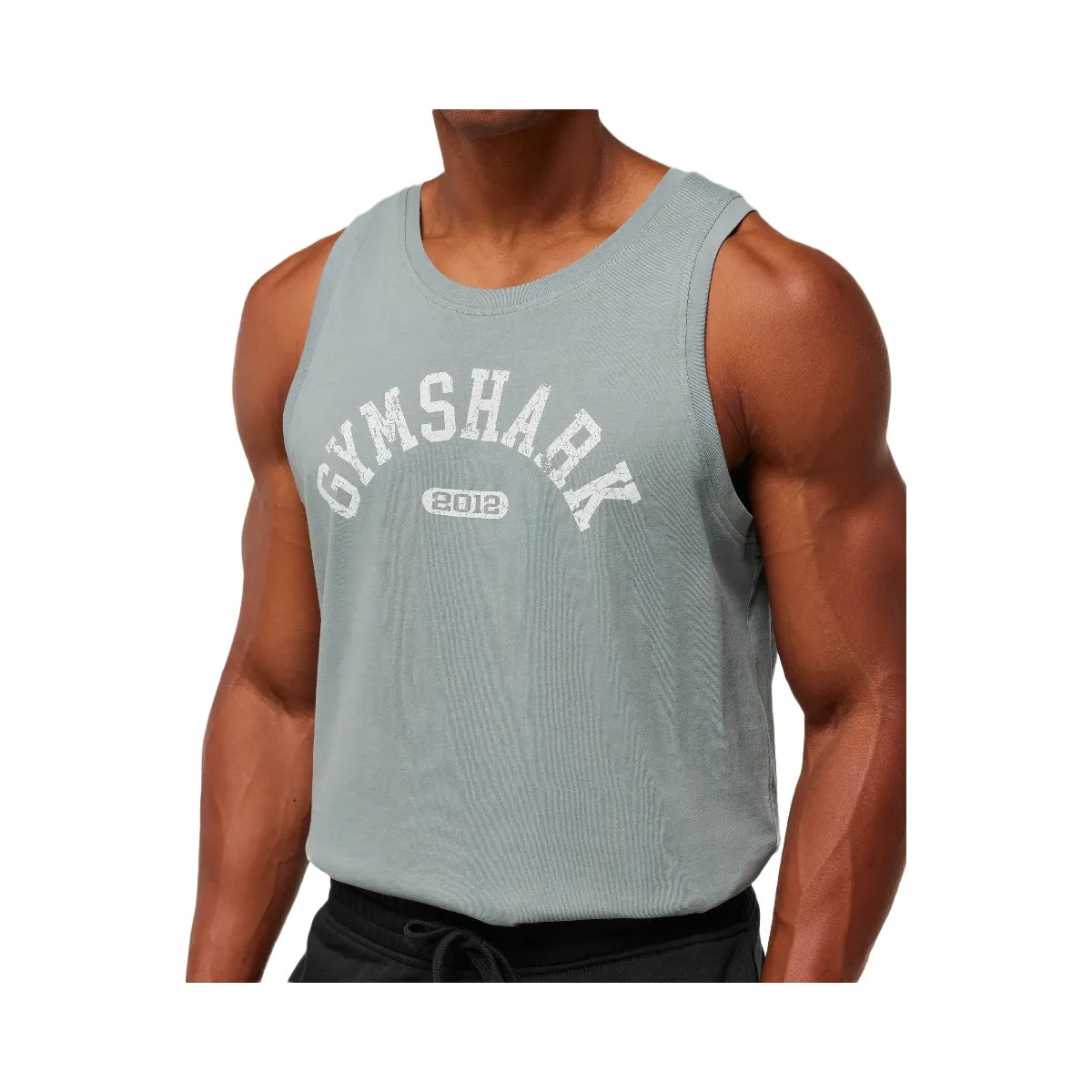 Gymshark 2012 Strength Tank - Denim Grey