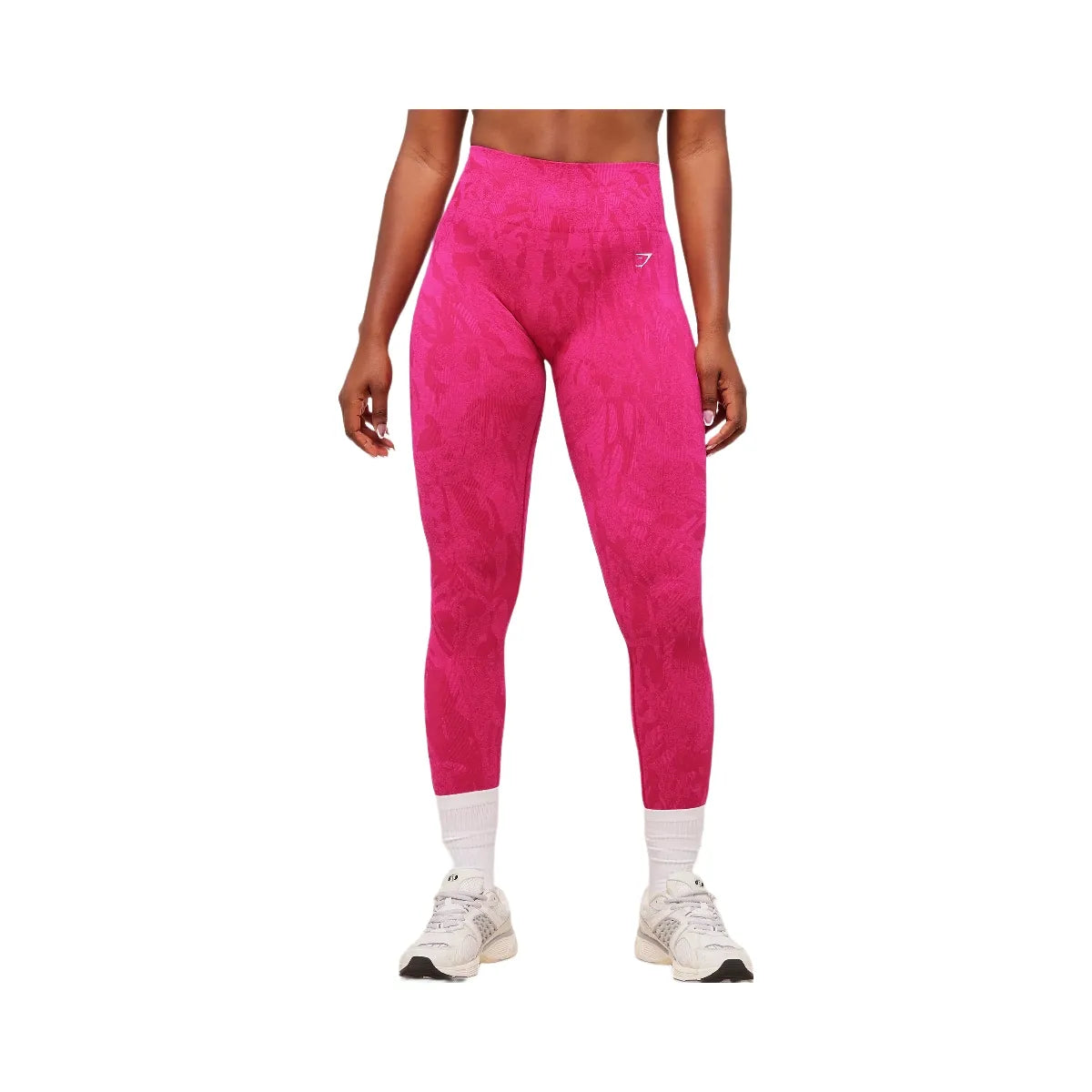 Gymshark Adapt Camo Seamless Leggings - Build Pink/Energy Pink